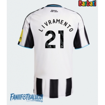Newcastle United Tino Livramento #21 Tricou Fotbal Replică 2025-26 Barbati Acasa